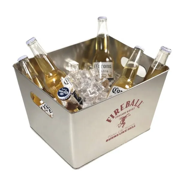 Ocynkowane metalowe wiadro