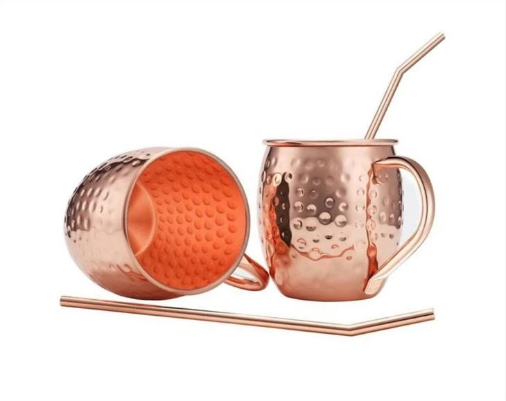 Moscow Mule Copper Mugs Set Of 2